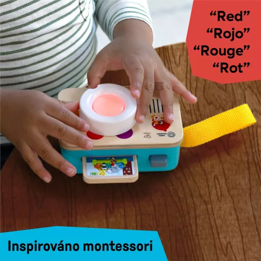 Baby Einstein Interaktív játék hanggal fényképezőgép HAPE - 6hó+