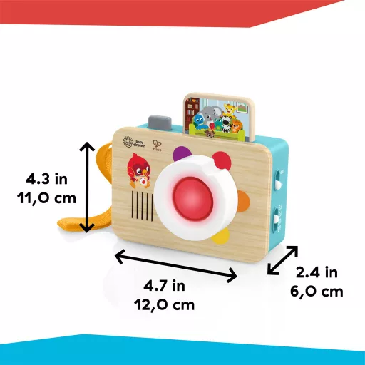 Baby Einstein Interaktív játék hanggal fényképezőgép HAPE - 6hó+