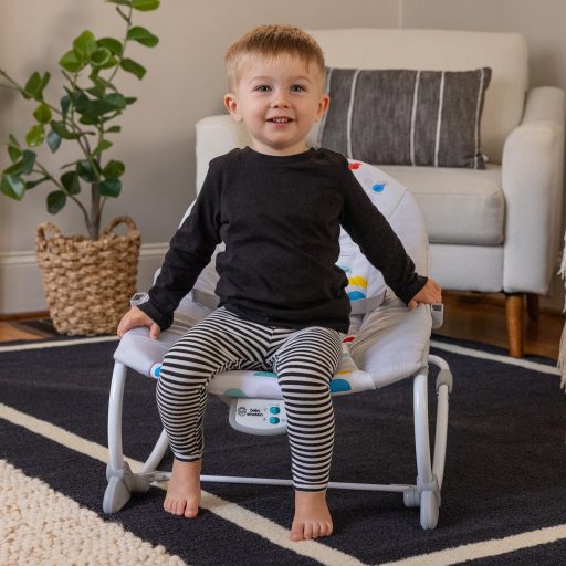 Baby Einstein Zenei rezgő pihenőszék Dean's Discovery Spot™ 0m+ 9kg-ig