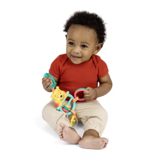 Bright Starts Játék C gyűrűn aktív Winnie the Pooh Busy Bear™ 0m+