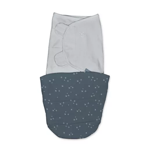 INGENUITY Pamut pólya egész éves SwaddleMe™ Stardust 0m+