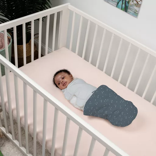 INGENUITY Pamut pólya egész éves SwaddleMe™ Stardust 0m+
