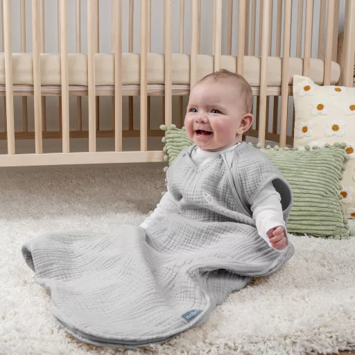 INGENUITY Alvózsák pamut TOG 2,5 SwaddleMe™ Flock 3m+