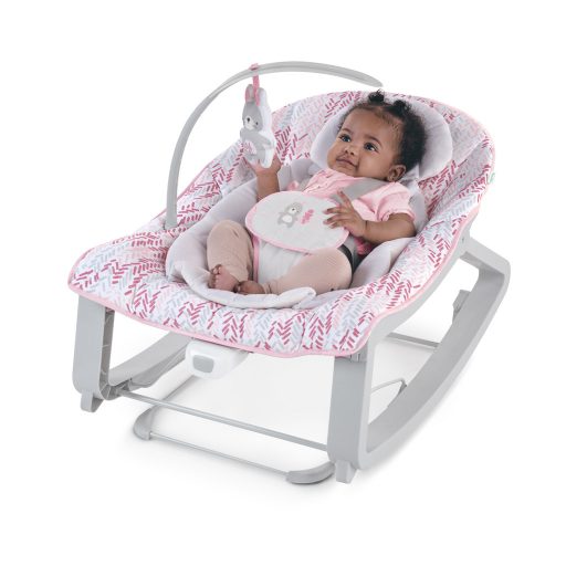 INGENUITY Rezgő pihenőszék 3 az 1-ben Keep Cozy Lily 0m+, 18kg-ig