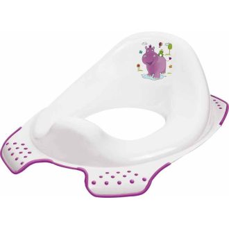 Keeeper WC szűkítő, csúszásmentes, Ewa Víziló, fehér Keeeper WC szűkítő, csúszásmentes, Ewa Víziló, fehér