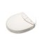 Petite&Mars Vízhatlan lepedő ovális kiságyakhoz, Soft Dream, Oval 84x50 cm, White