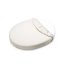 Petite&Mars Vízhatlan lepedő ovális kiságyakhoz, Soft Dream, Oval 84x50 cm, White