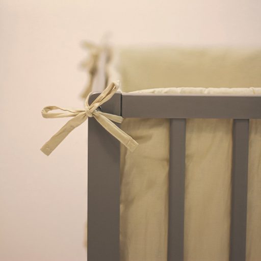 Petite&Mars Rácsvédő kiságyba, TILLY, Light Grey, 180 cm
