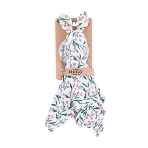 Petite&Mars Bambusz muszlin szundikendő Hugo Pink Meadow 0m+