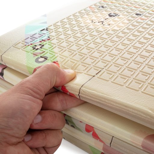 Petite&Mars Összehajtható játszószőnyeg Campy Cars&Arabesca