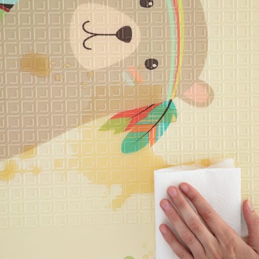 Petite&Mars Összehajtható játszószőnyeg Campy Cars&Arabesca