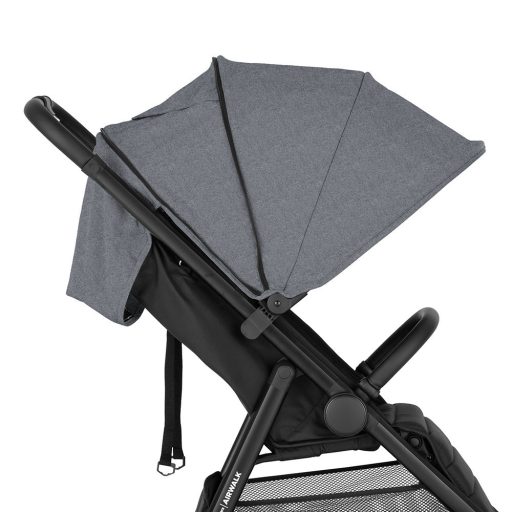 Petite&Mars Napfénytető + övvédő, Airwalk, Ultimate Grey