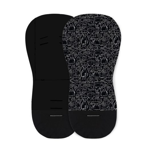 Petite&Mars Ülésbetét babakocsiba, Foamy, Black Cats