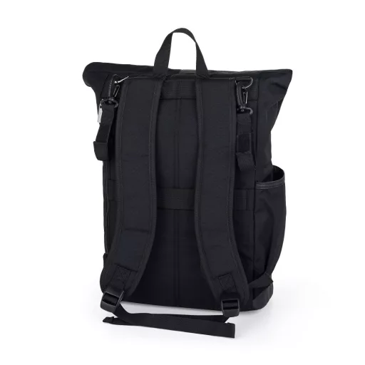 Petite&Mars Pelenkázó hátizsák babakocsira Jackob - Absolute Black