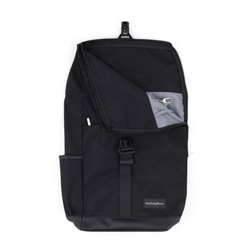 Petite&Mars Pelenkázó hátizsák babakocsira Jackob - Absolute Black