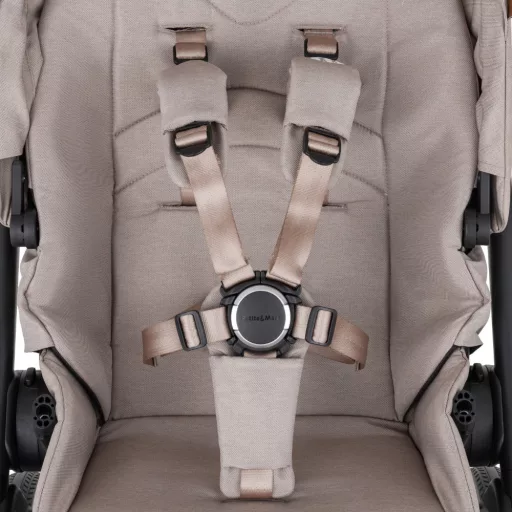 Petite&Mars Kombinált babakocsi SCOUT 2in1 - Cappuccino Cream