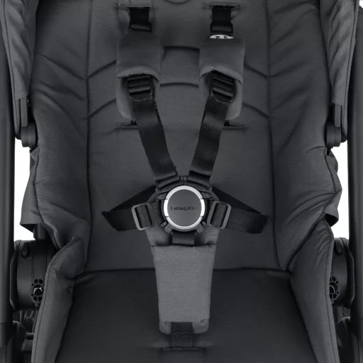 Petite&Mars Kombinált babakocsi SCOUT 2in1 - Anthracite Moon