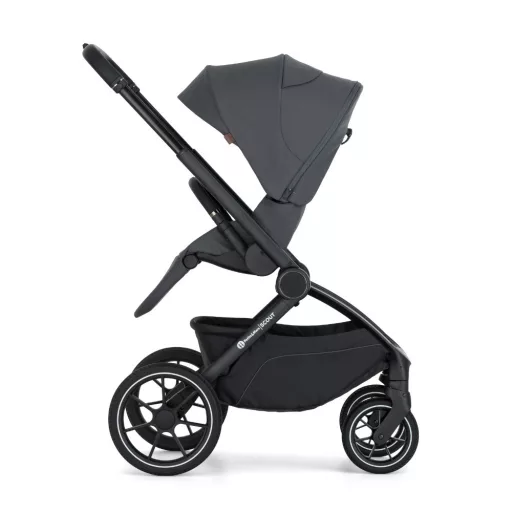 Petite&Mars Kombinált babakocsi SCOUT 2in1 - Anthracite Moon