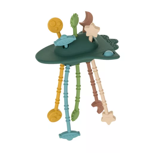 PETITE&MARS Szilikon játék érzékszervi Crazy rakéta 10m+ - Misty Green