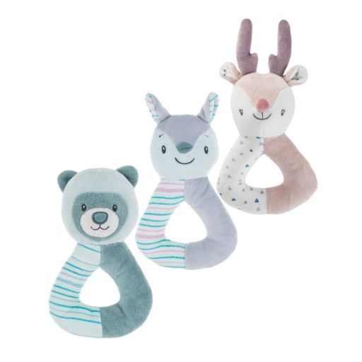 Petite&Mars Csörgő játék, mackó, Mike