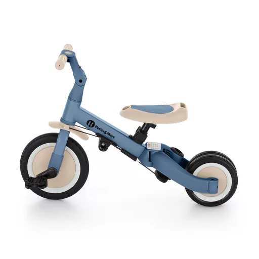 Petite&Mars Multifunkciós tricikli 5in1 Turbo - Ocean Blue