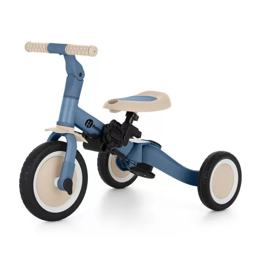 Petite&Mars Multifunkciós tricikli 5in1 Turbo - Ocean Blue