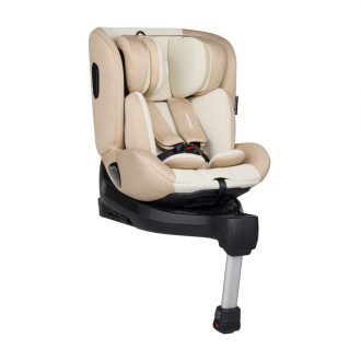   Petite&Mars Autósülés, Reversal Pro i-Size 360°, Caramel Brown, 40-105 cm, (0-18 kg)