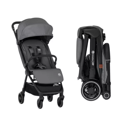 Petite&Mars Sport babakocsi Zip Smoky Anthracite