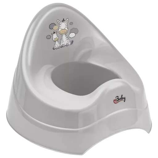 Maltex Zenélő bili Zebra - Szürke