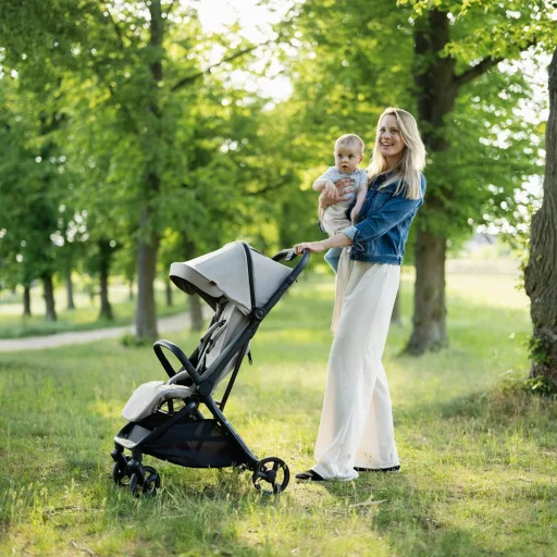 Petite&Mars Sport babakocsi Flip - Platinum Grey