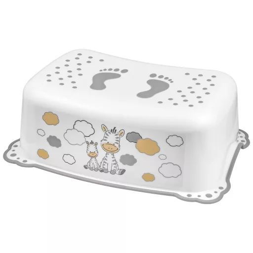 Maltex Csúszásmentes Zebra fellépő - Fehér/Szürke