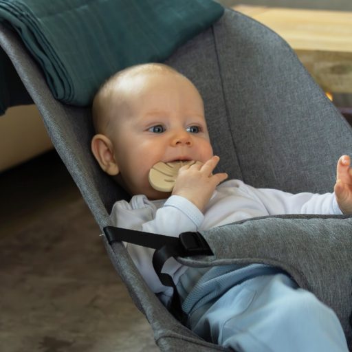 Petite&Mars Szilikon rágóka, Take&Match, Intense Ochre, 0 hó+