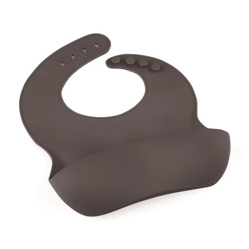 Petite&Mars Szilikon előke Take&Match Bitter Cocoa 6m+