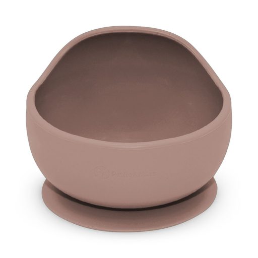 Petite&Mars Szilikon tál tapadókoronggal Take&Match Velvet Latte 6m+