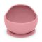 Petite&Mars Szilikon tál tapadókoronggal, Take&Match, Dusty Rose, 6 hó+