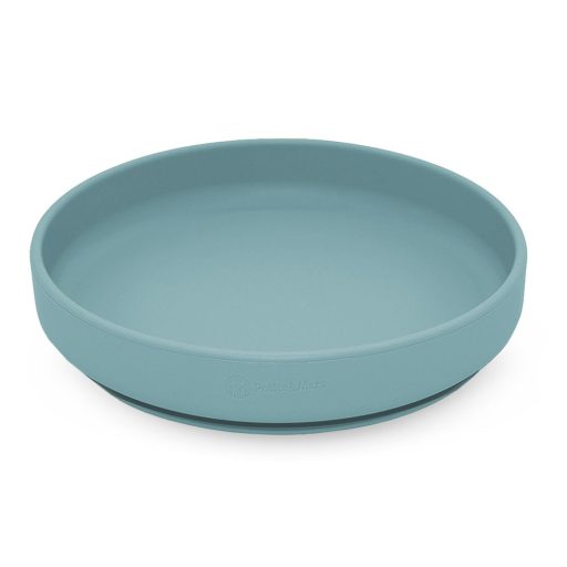 Petite&Mars Szilikon tányér tapadókoronggal Take&Match Frosted Sky 6m+
