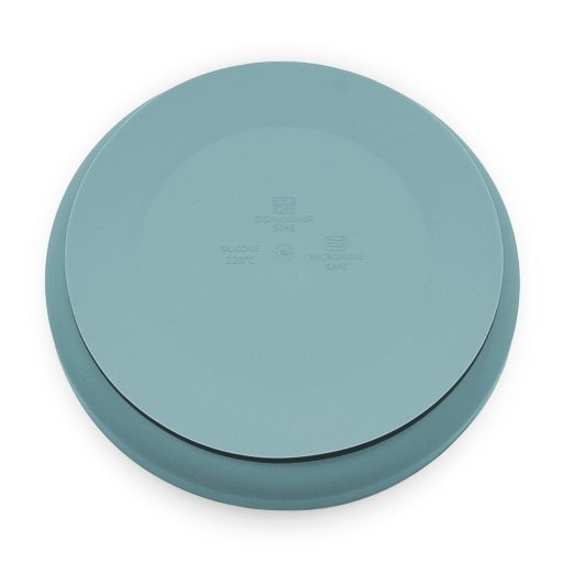 Petite&Mars Szilikon tányér tapadókoronggal Take&Match Frosted Sky 6m+