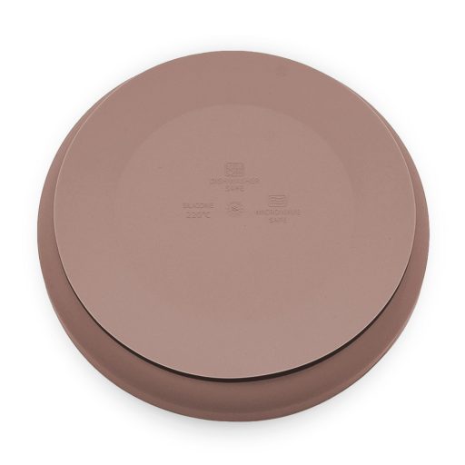 Petite&Mars Szilikon tányér tapadókoronggal Take&Match Velvet Latte 6m+