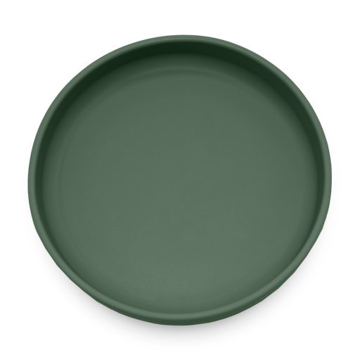 Petite&Mars Szilikon tányér tapadókoronggal, Take&Match, Misty Green, 6 hó+