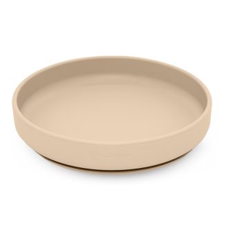   Petite&Mars Szilikon tányér tapadókoronggal, Take&Match, Desert Sand, 6 hó+