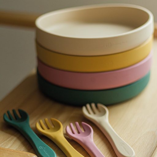 Petite&Mars Szilikon tányér tapadókoronggal, Take&Match, Intense Ochre, 6 hó+