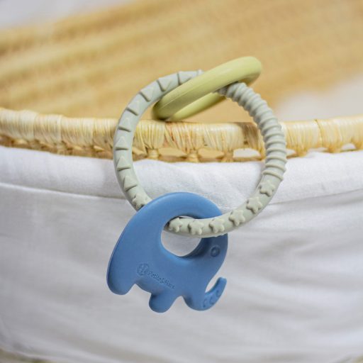 Petite&Mars Szilikon rágóka, Elefi