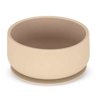 Petite&Mars Szilikon tál, Take&Match, Desert Sand, 6 hó+