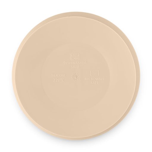 Petite&Mars Szilikon tál, Take&Match, Desert Sand, 6 hó+