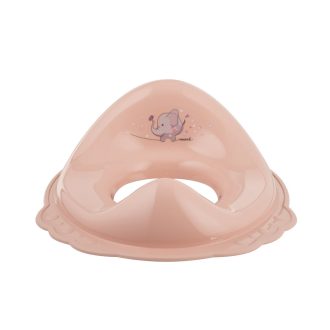   Maltex WC szűkítő fogantyúval, elefánt, Minimal, peach rose