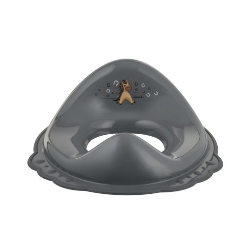 Maltex WC szűkítő fogantyúval, lovacska, Minimal, steel grey