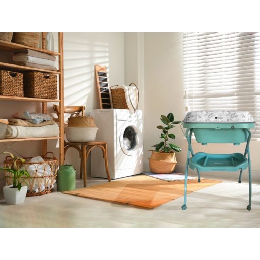 Petite&Mars Pelenkázó állvány káddal, Spa 3in1, Mint