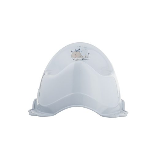 Maltex Csúszásmentes bili dallamokkal, bálna, Minimal, satin blue