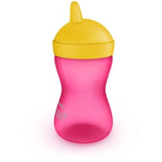   Avent SCF804/04 Kemény itatófejes pohár, 300 ml, rózsaszín