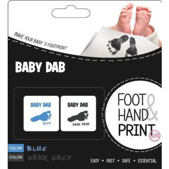 Baby Dab Lenyomatkészítő, kék+szürke